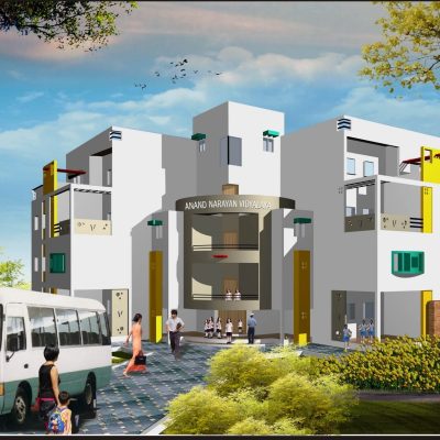 PROPOSED SCHOOL BUILDING AND GATE FOR ANAND